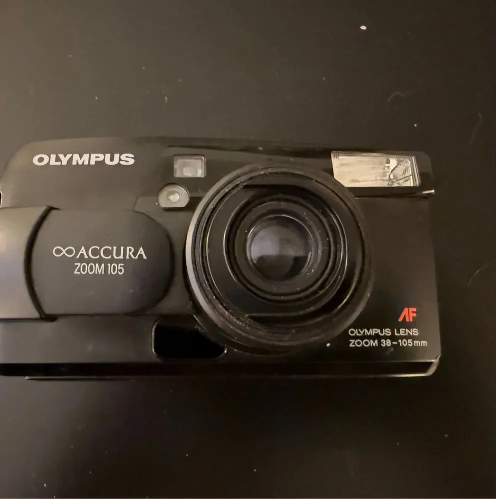 Olympus Accura Zoom 105 35mm Point & Shoot Film Camera - Tested / Vintage